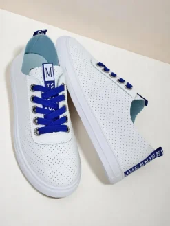 Royalfashion Damskie eko skórzane trampki Next Step