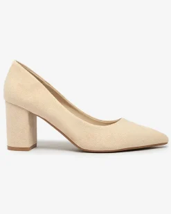 Royalfashion Damskie eko-zamszowe czółenka Apessta