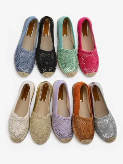Royalfashion Damskie espadryle ażurowe Verela