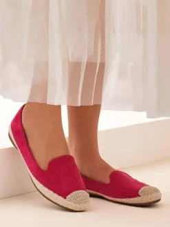 Royalfashion Damskie espadryle eko zamszowe Bombei