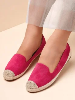 Royalfashion Damskie espadryle eko zamszowe Bombei