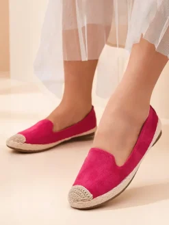 Royalfashion Damskie espadryle eko zamszowe Bombei