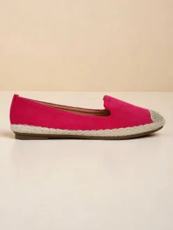 Royalfashion Damskie espadryle eko zamszowe Bombei
