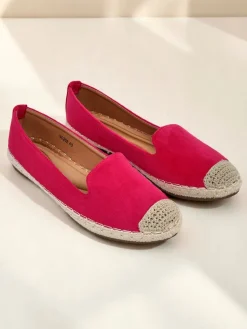 Royalfashion Damskie espadryle eko zamszowe Bombei