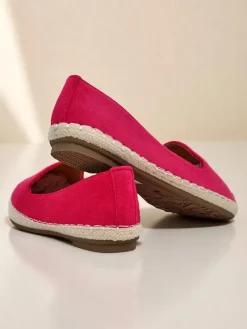 Royalfashion Damskie espadryle eko zamszowe Bombei