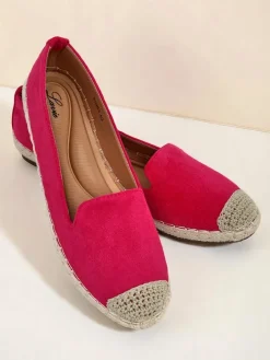 Royalfashion Damskie espadryle eko zamszowe Bombei