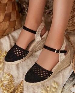 Royalfashion Damskie espadryle na koturnie Sintoles