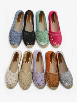 Royalfashion Damskie espadryle ażurowe Verela