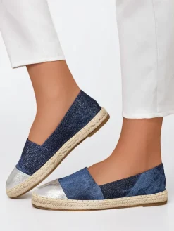 Royalfashion Damskie espadryle a'la jeansowe Anerta