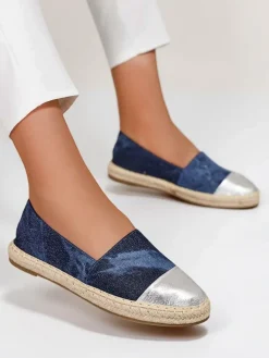Royalfashion Damskie espadryle a'la jeansowe Anerta