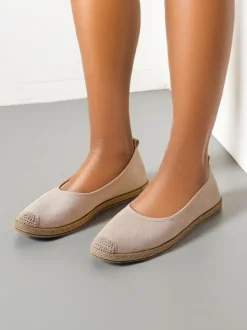 Royalfashion Damskie espadryle eko zamszowe Aroles