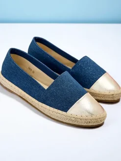 Royalfashion Damskie espadryle a'la jeansowe Anerta