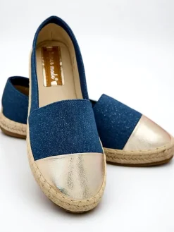 Royalfashion Damskie espadryle a'la jeansowe Anerta