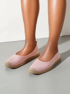 Royalfashion Damskie espadryle eko zamszowe Aroles