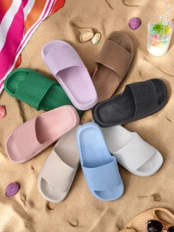 Royalfashion Damskie gumowe klapki Bree