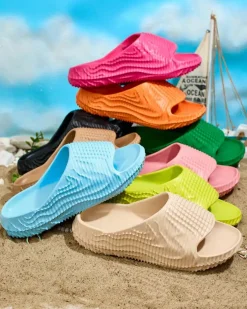 Royalfashion Damskie gumowe klapki Aroria