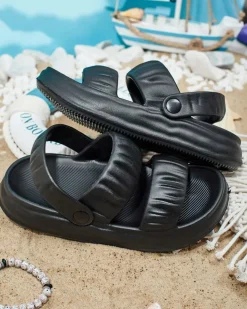 Royalfashion Damskie gumowe klapki Mallis