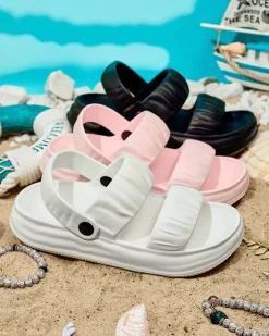 Royalfashion Damskie gumowe klapki Mallis