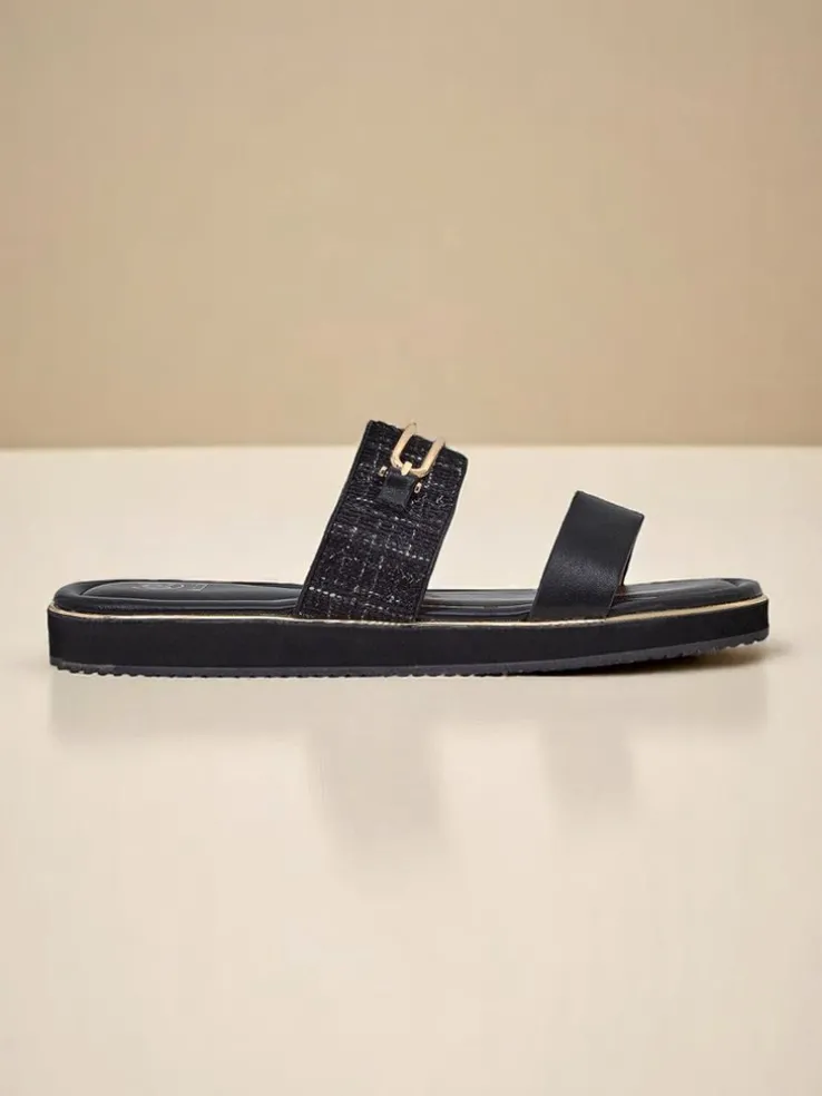 Royalfashion Damskie klapki na płaskiej podeszwie Mamma