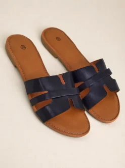 Royalfashion Damskie klapki na płaskiej podeszwie Livia Soft