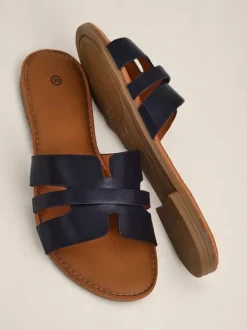 Royalfashion Damskie klapki na płaskiej podeszwie Livia Soft