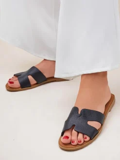 Royalfashion Damskie klapki na płaskiej podeszwie Casual Style