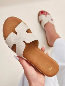 Royalfashion Damskie klapki na płaskiej podeszwie Casual Style