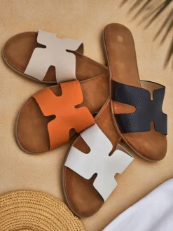 Royalfashion Damskie klapki na płaskiej podeszwie Casual Style