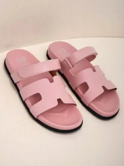 Royalfashion Damskie klapki na płaskiej podeszwie Arian