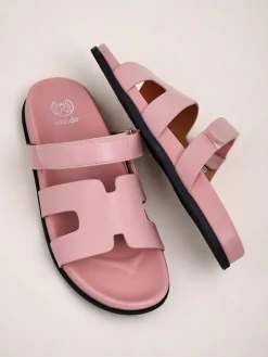 Royalfashion Damskie klapki na płaskiej podeszwie Arian