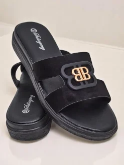 Royalfashion Damskie klapki na płaskiej podeszwie ChicStep