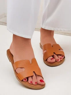 Royalfashion Damskie klapki na płaskiej podeszwie Casual Style