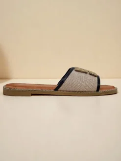 Royalfashion Damskie klapki na płaskiej podeszwie Rorole