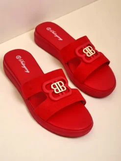 Royalfashion Damskie klapki na płaskiej podeszwie ChicStep