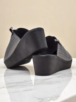 Royalfashion Damskie klapki na koturnie Luna Wedge