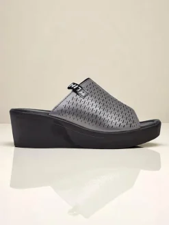 Royalfashion Damskie klapki na koturnie Luna Wedge