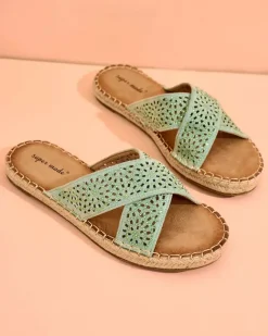 Royalfashion Damskie klapki na płaskiej podeszwie Tivona