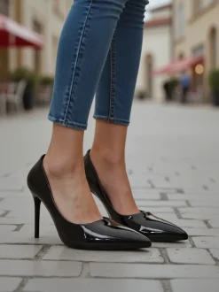 Royalfashion Damskie klasyczne szpilki w szpic Dofenis