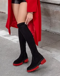 Royalfashion Damskie kozaki za kolano Staroll