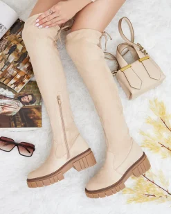 Royalfashion Damskie kozaki za kolano Staroll