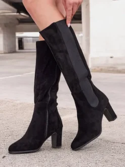 Royalfashion Damskie kozaki do kolana Wrioloc