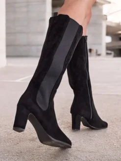 Royalfashion Damskie kozaki do kolana Wrioloc