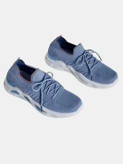 Royalfashion Damskie materiałowe buty sportowe Rinsel