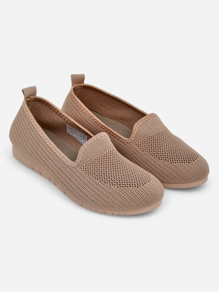 Royalfashion Damskie materiałowe mokasyny Caerit