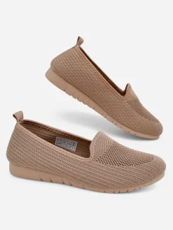 Royalfashion Damskie materiałowe mokasyny Caerit