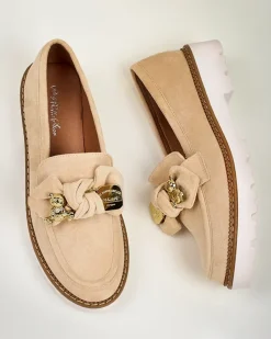 Royalfashion Damskie mokasyny z kokardą Ezizer