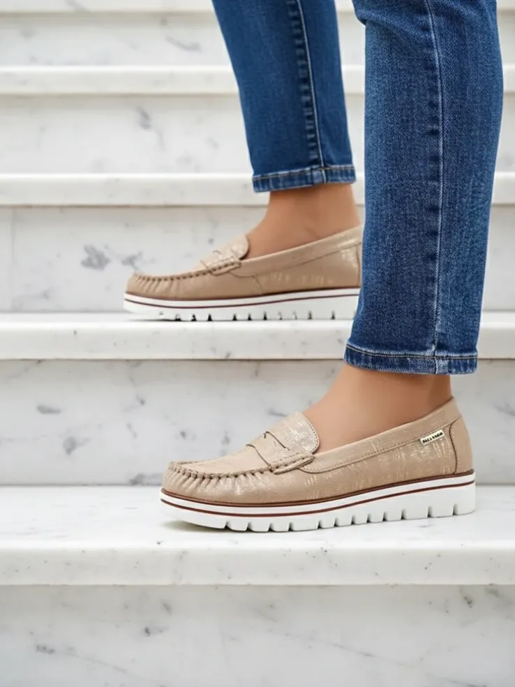 Royalfashion Damskie mokasyny eko zamszowe Bellisse