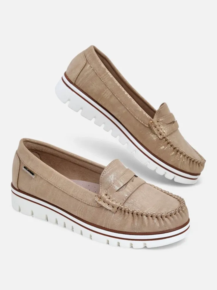 Royalfashion Damskie mokasyny eko zamszowe Bellisse