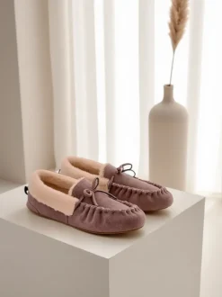 Royalfashion Damskie mokasyny z futerkiem Ahtikes