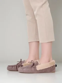 Royalfashion Damskie mokasyny z futerkiem Ahtikes